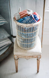 Petite Vintage French Boulangerie Basket