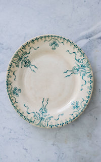 Set of Four Vintage French Transferware Plates