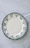 Set of Four Vintage French Transferware Plates