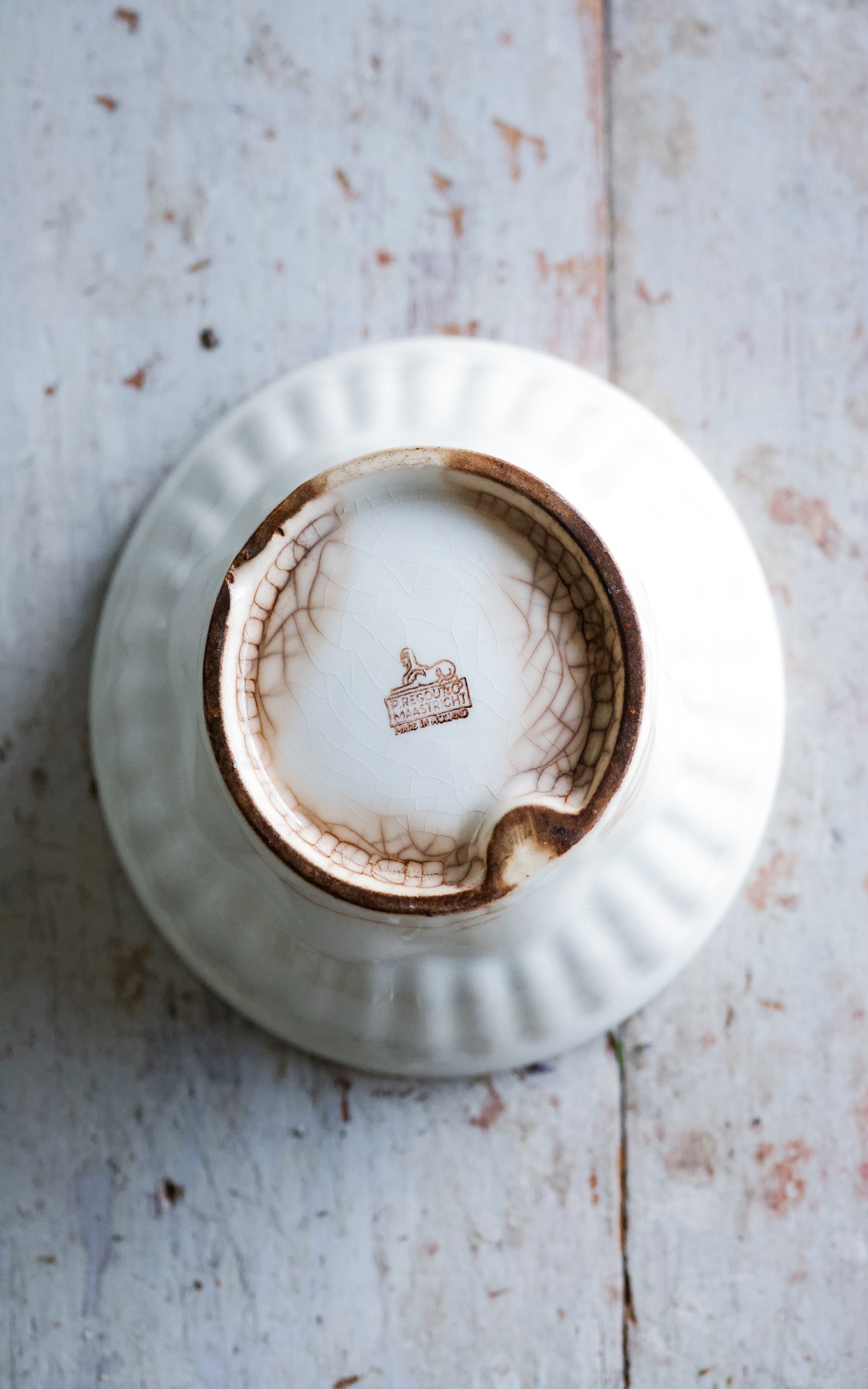 Vintage Dutch Ironstone Mold