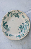 Set of Four Vintage French Transferware Plates