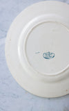 Set of Four Vintage French Transferware Plates