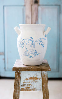 Vintage Swedish Stoneware Crock ~C