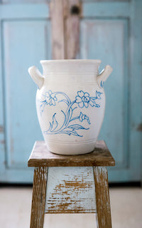 Vintage Swedish Stoneware Crock ~C