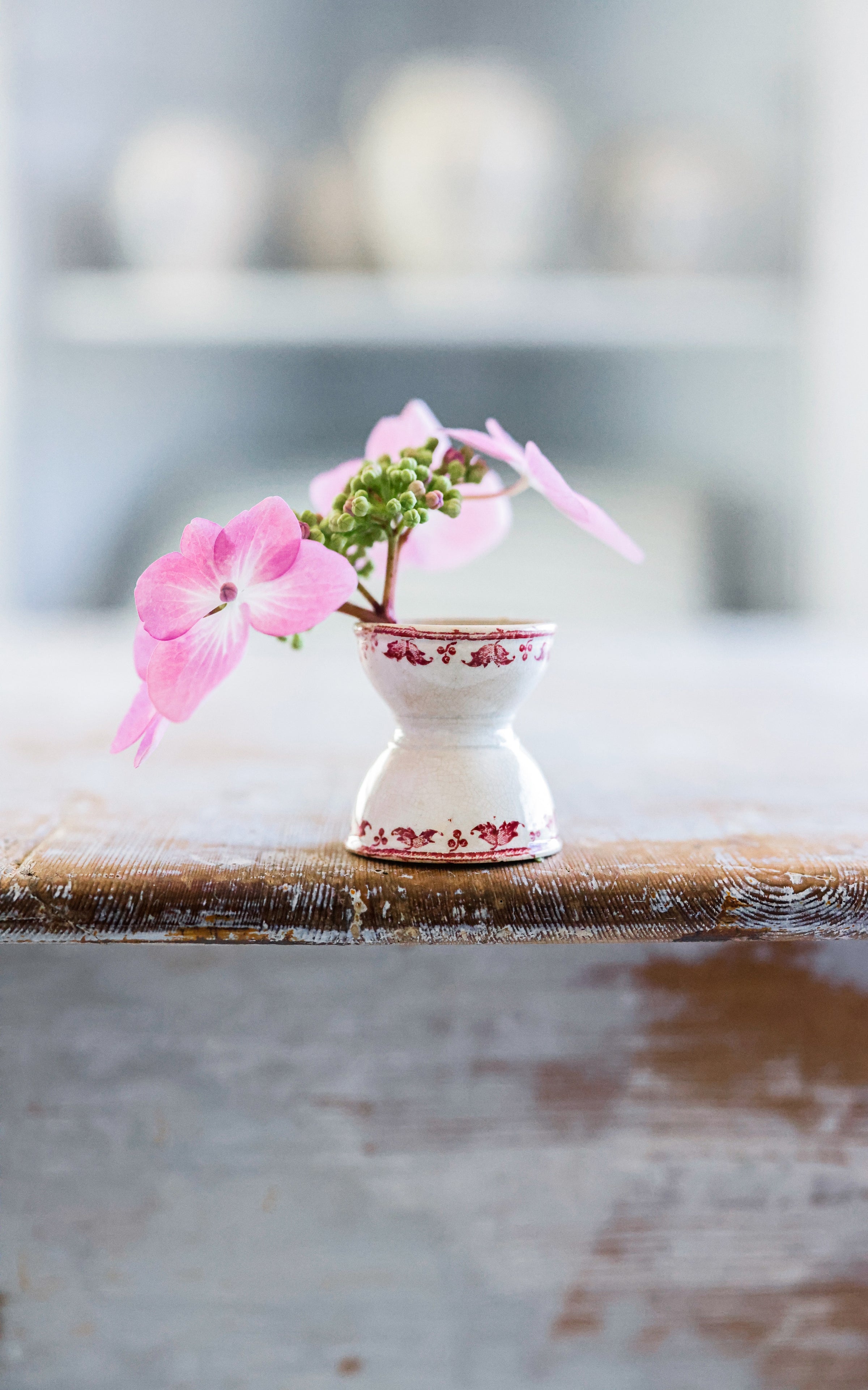 Vintage French Stoneware Egg Cup