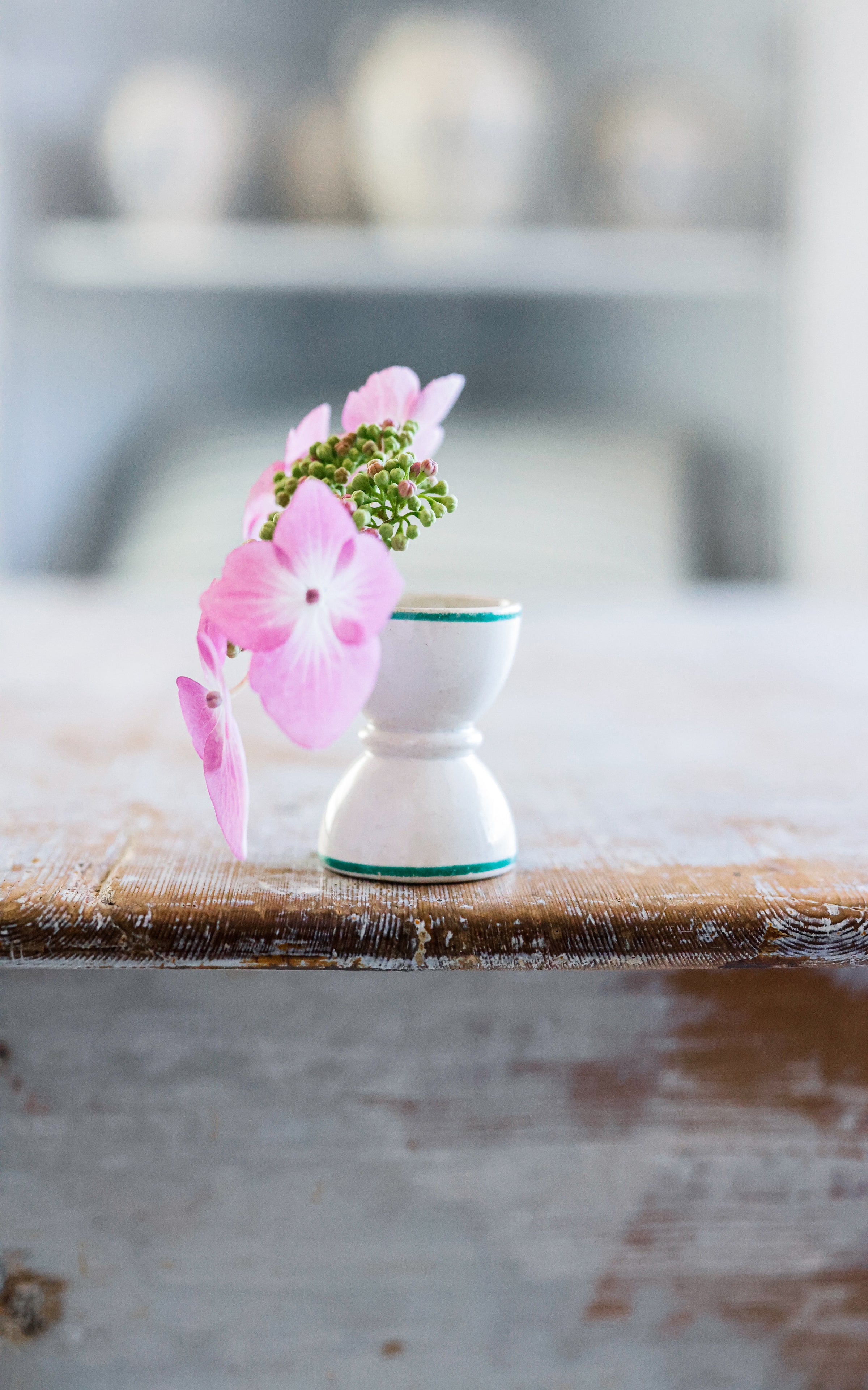 Vintage French Stoneware Egg Cup