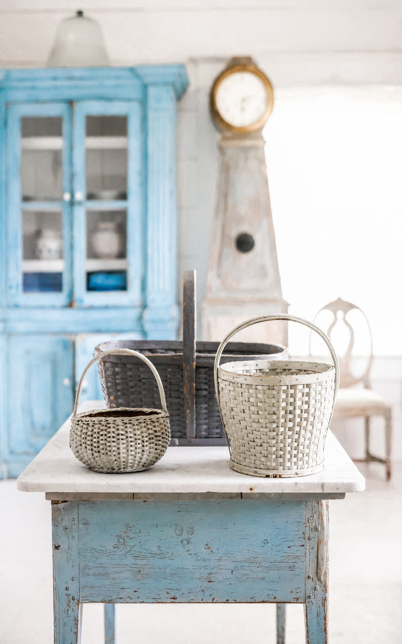 Petite Vintage Swedish Basket