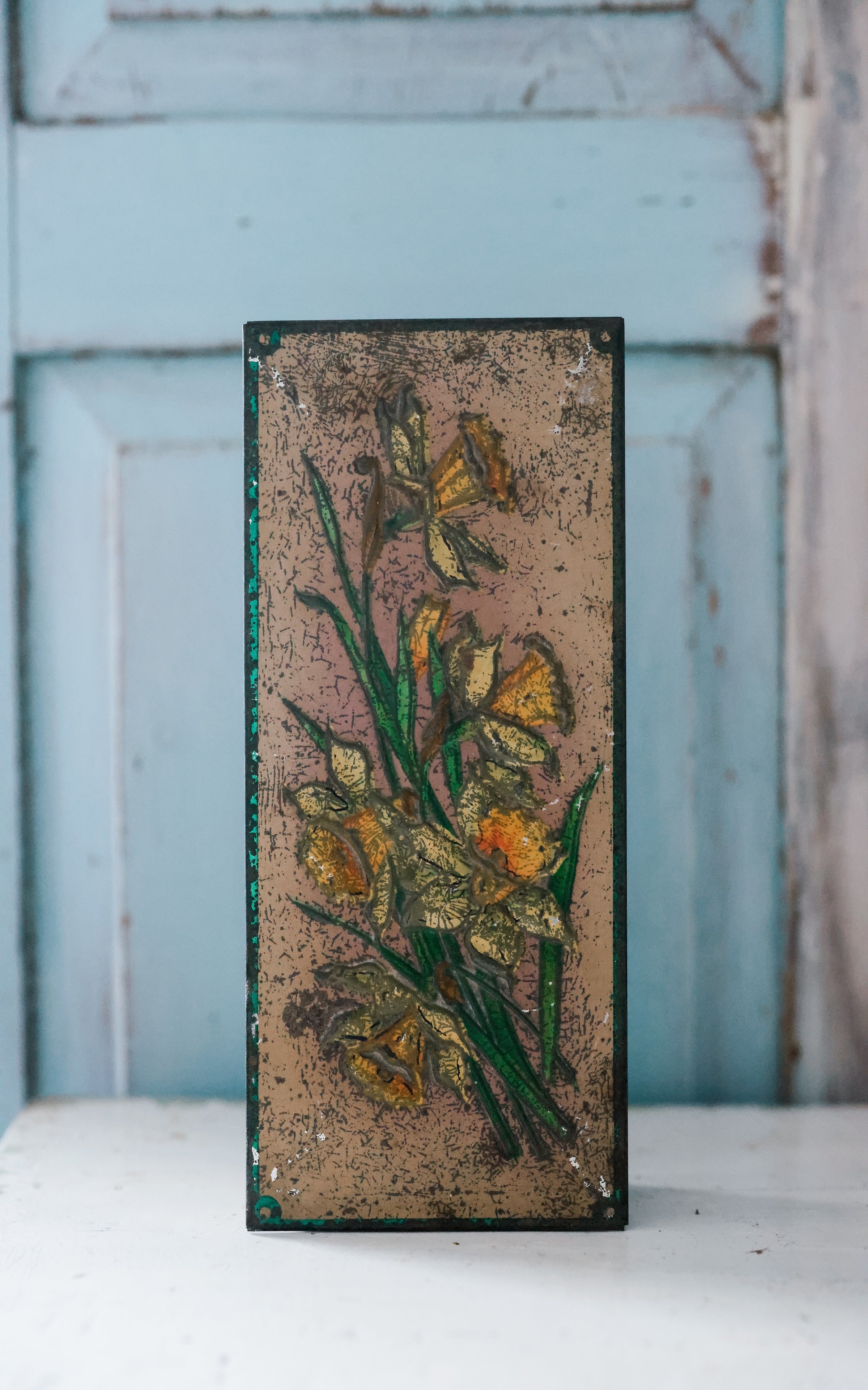 Vintage French Metal Box