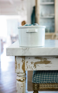 Vintage French Stoneware Crock