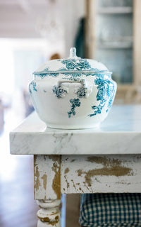 Vintage French Stoneware Tureen