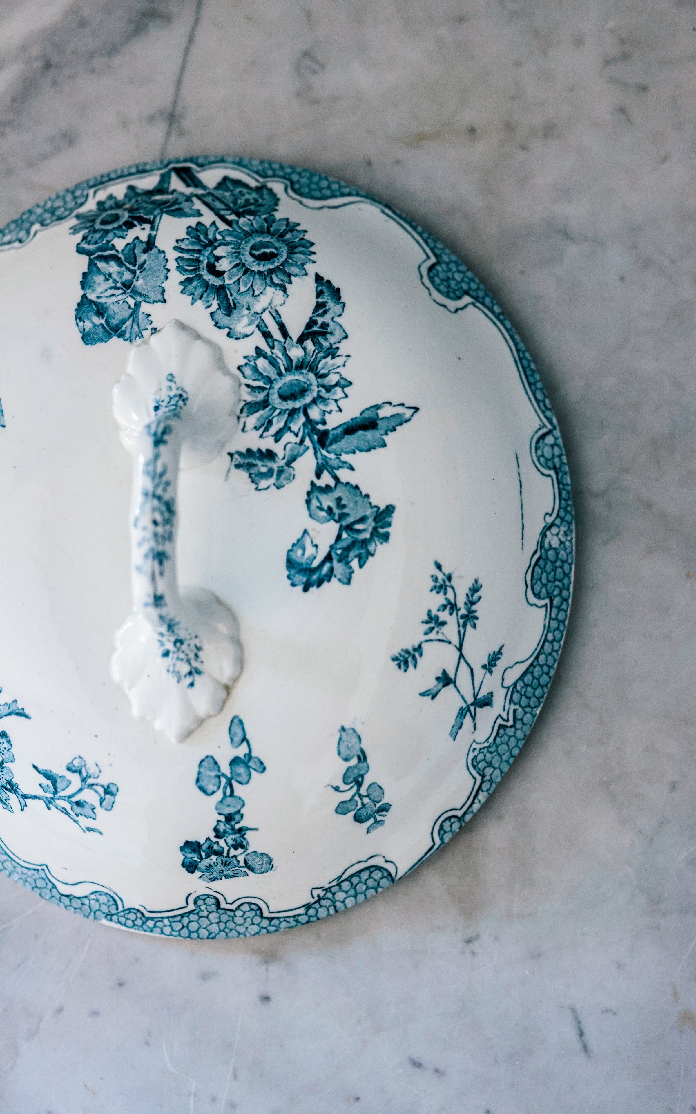 Vintage French Stoneware Tureen