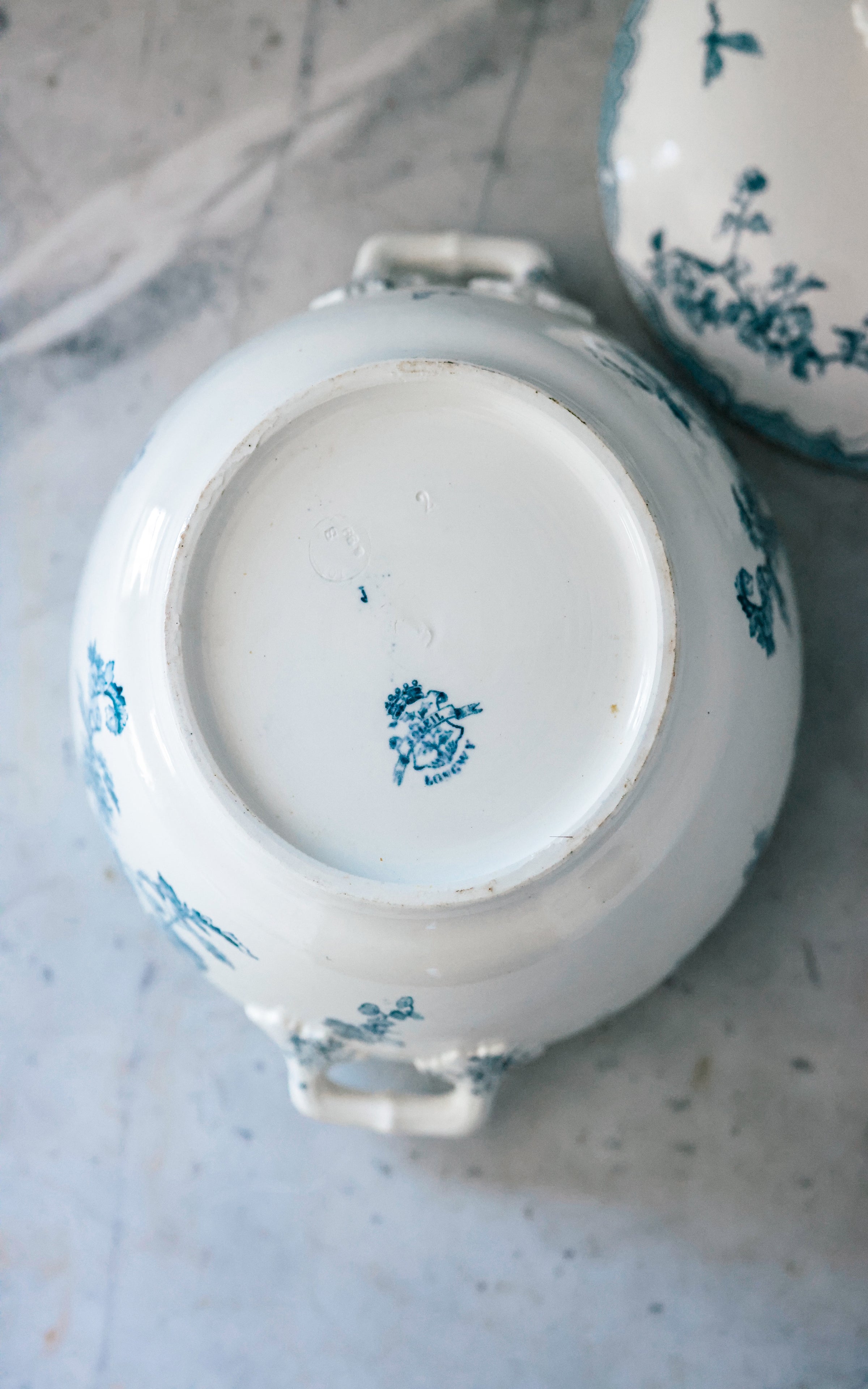 Vintage French Stoneware Tureen