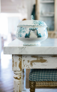 Vintage French Stoneware Tureen