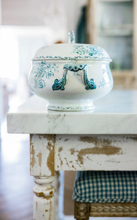 Vintage French Stoneware Tureen