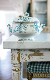 Vintage French Stoneware Tureen