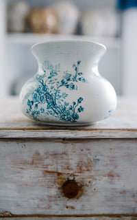 Vintage French Stoneware Pitcher