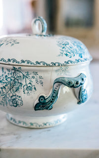Vintage French Stoneware Tureen