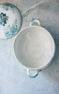 Vintage French Stoneware Tureen