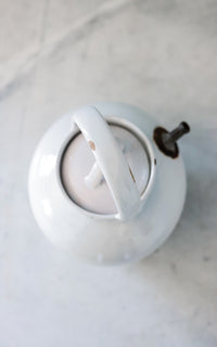 Vintage French Stoneware Tea Pot