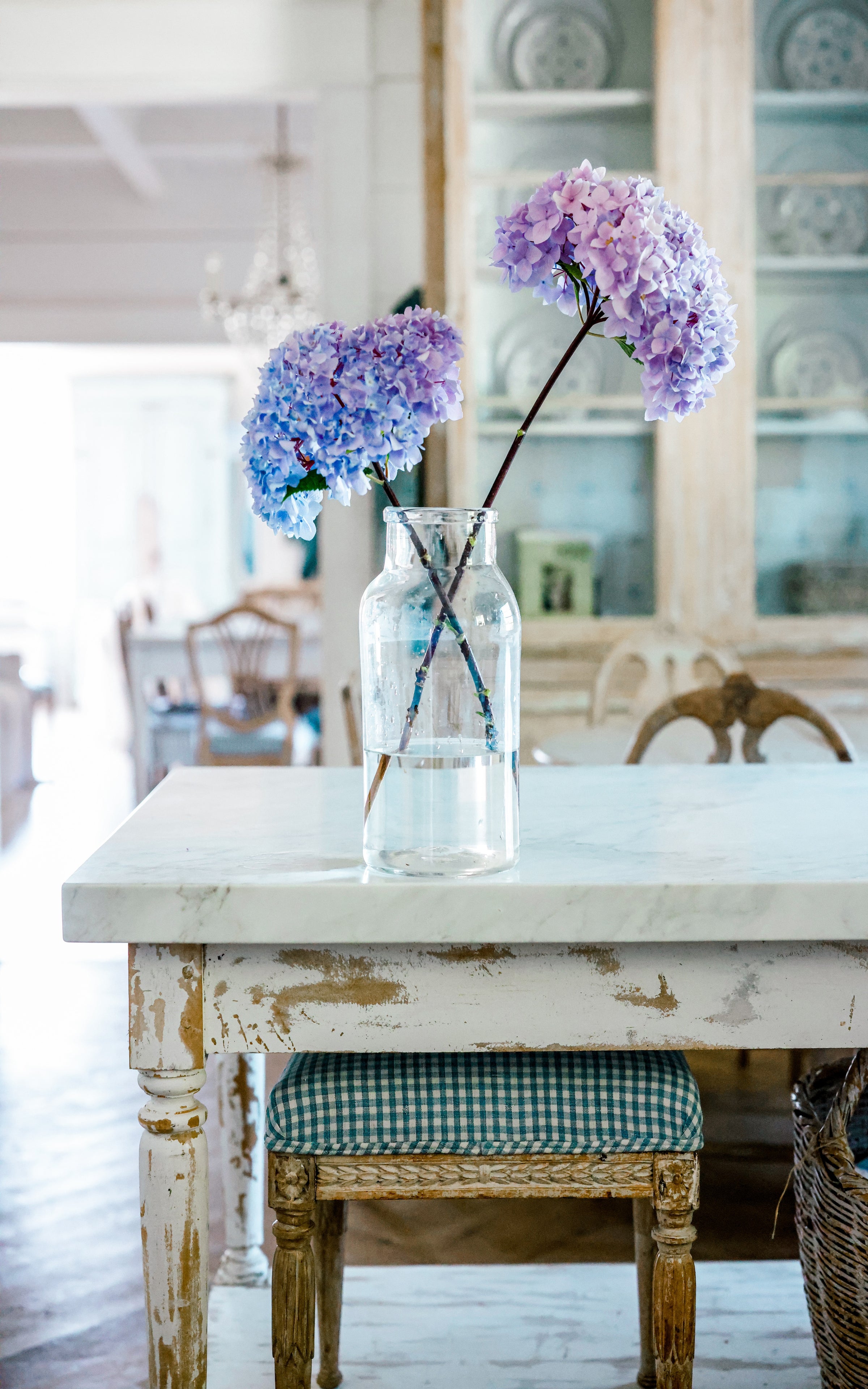 Hand Blown Vintage French Chocolate Jar