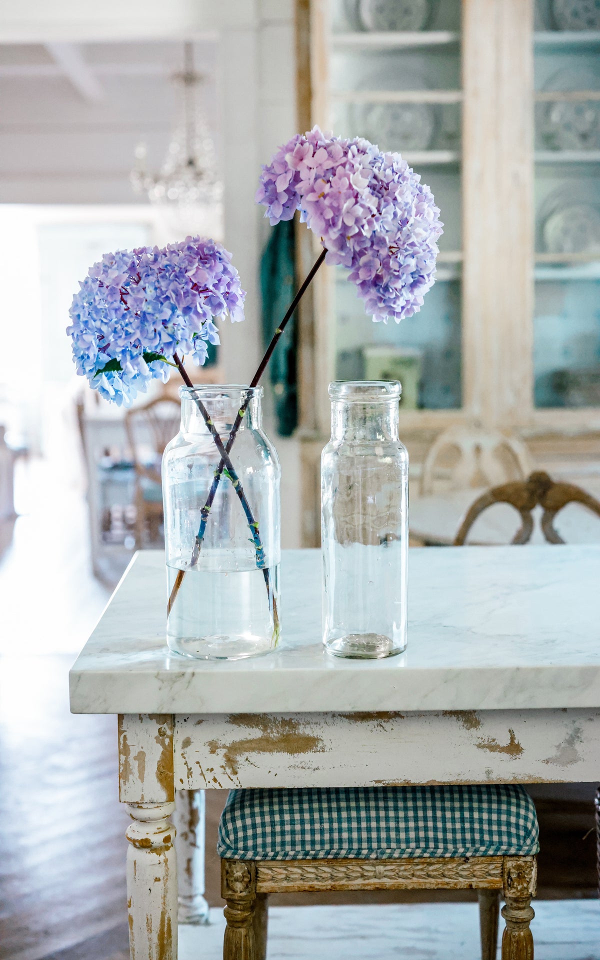 Hand Blown Vintage French Chocolate Jar