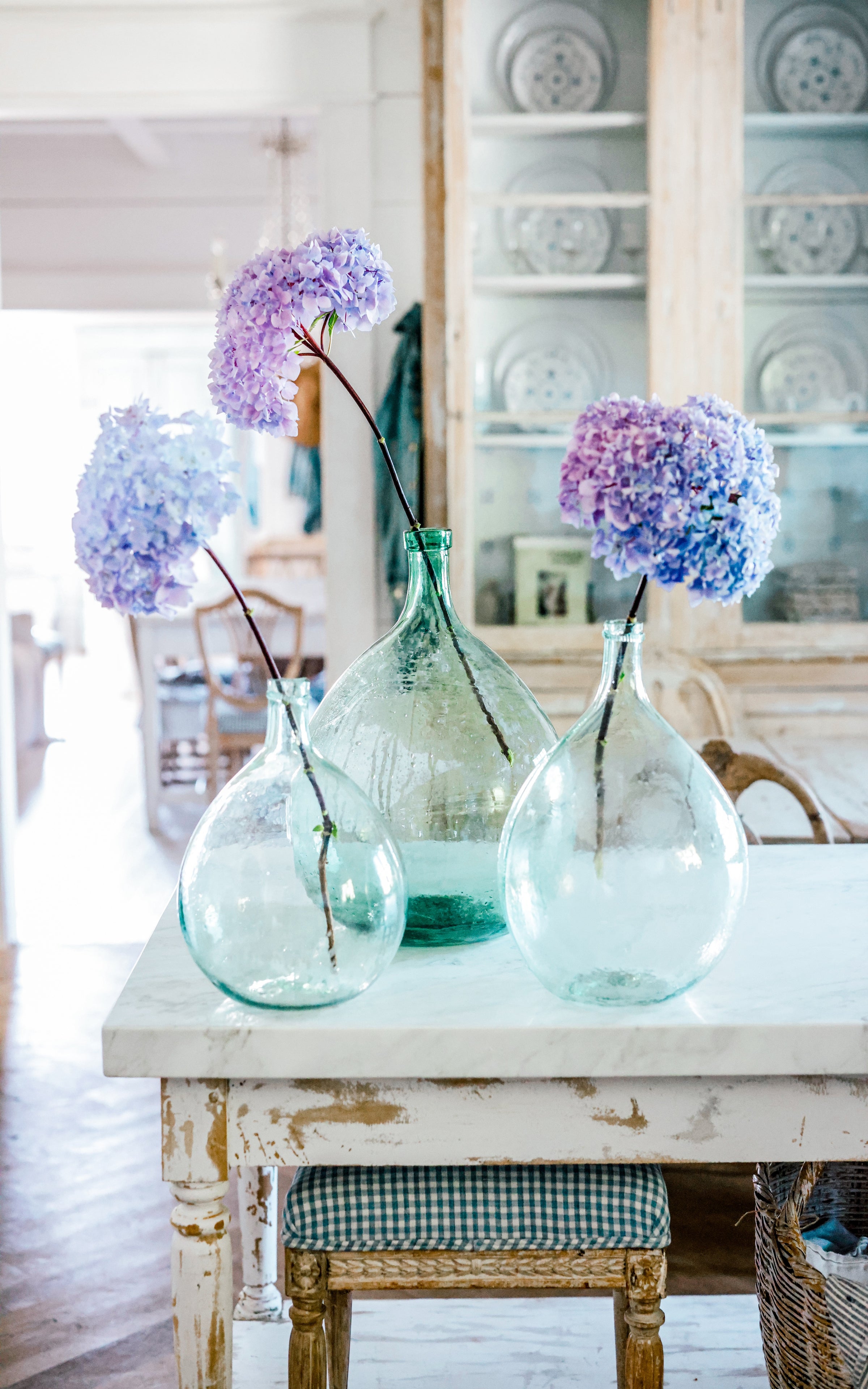 Large Vintage French Bottle ~A