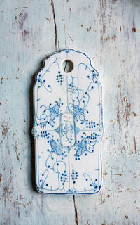 Vintage Danish Stoneware Onion Board