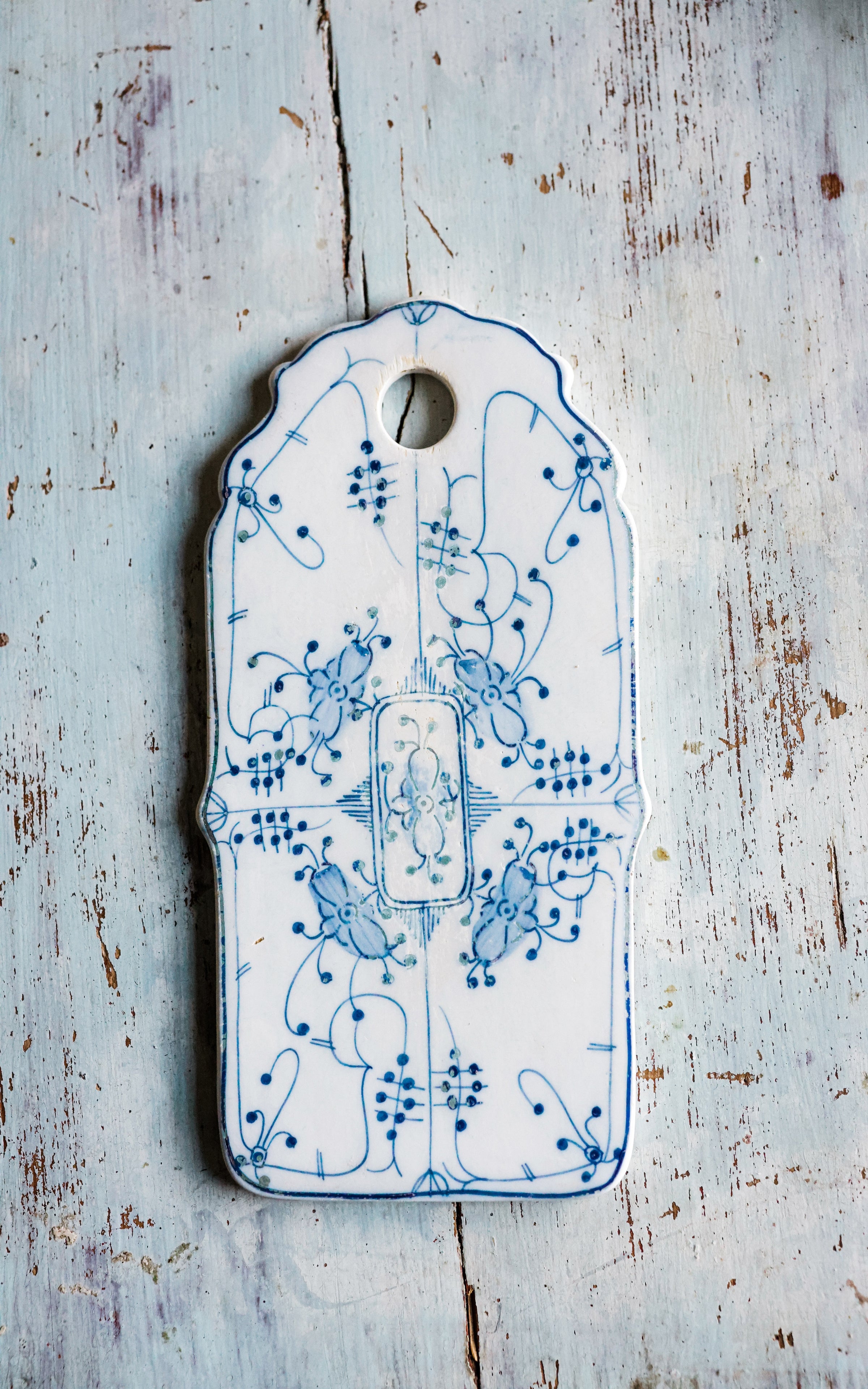 Vintage Danish Stoneware Onion Board