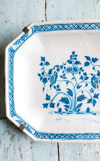 Vintage French Stoneware Platter