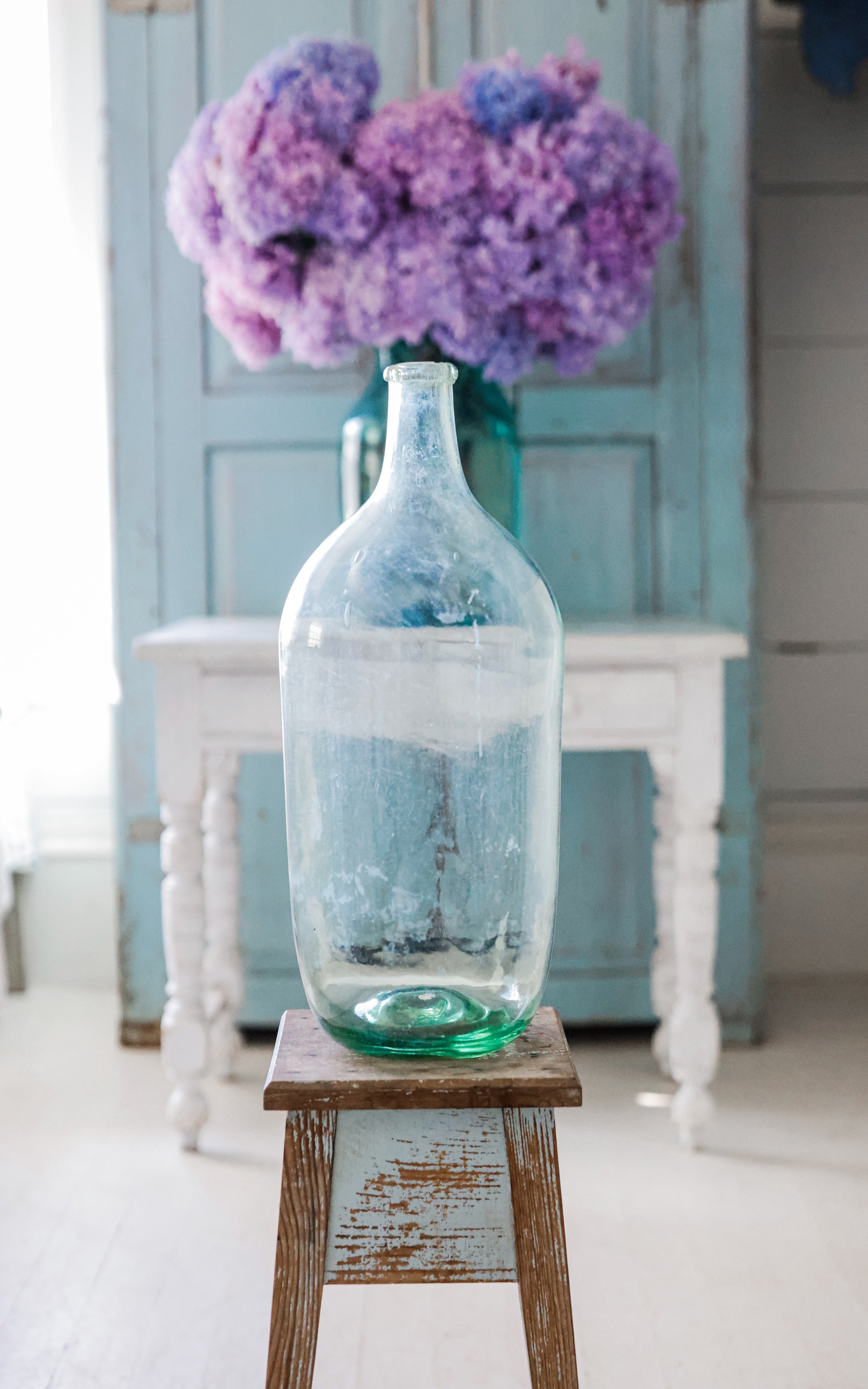 Large Vintage French Bottle ~D