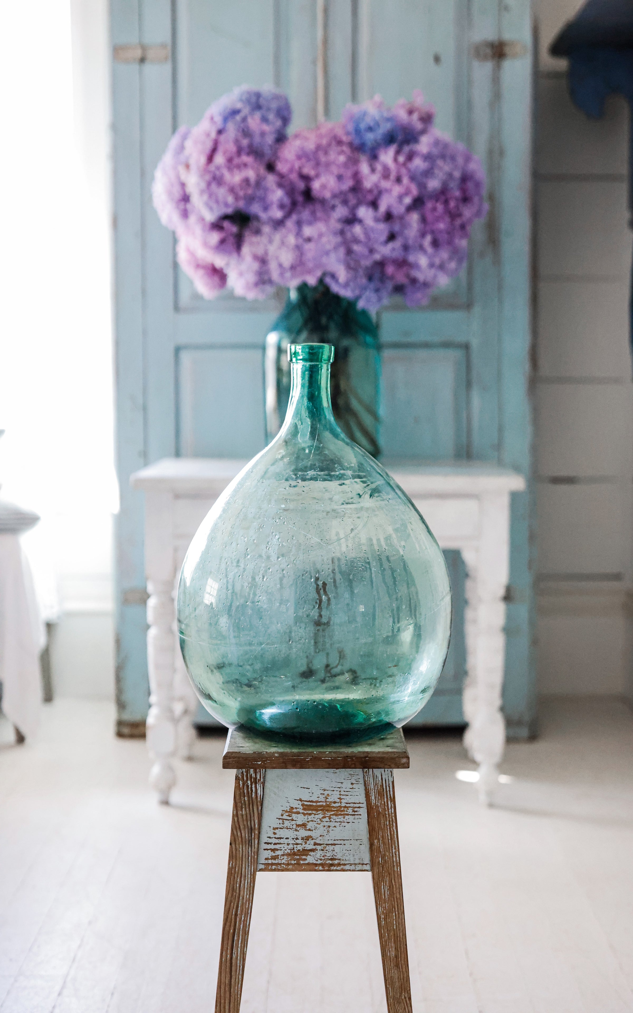Large Vintage French Bottle ~A