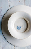 Vintage French Stoneware Cake Plate