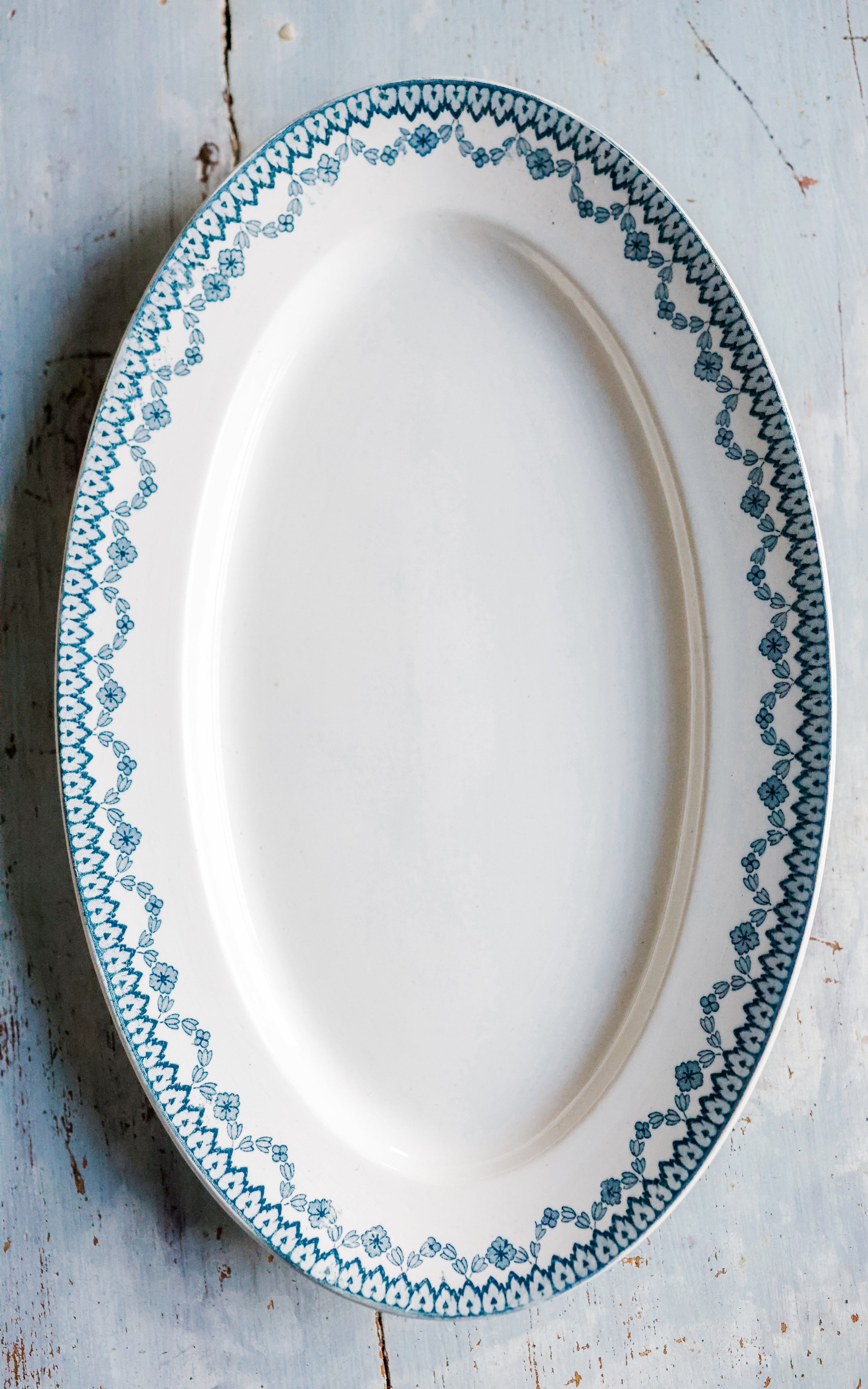 Vintage French Stoneware Platter