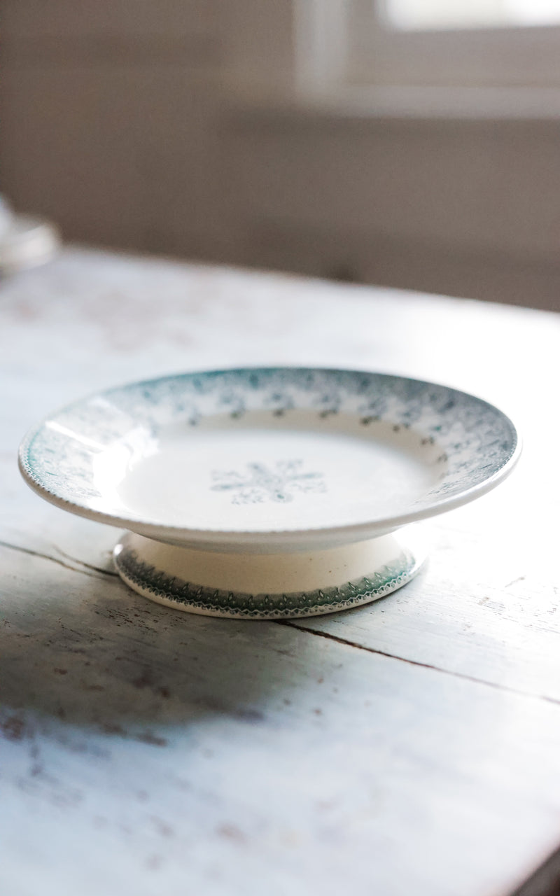 Vintage French Cake Plate