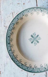 Vintage French Stoneware Dish