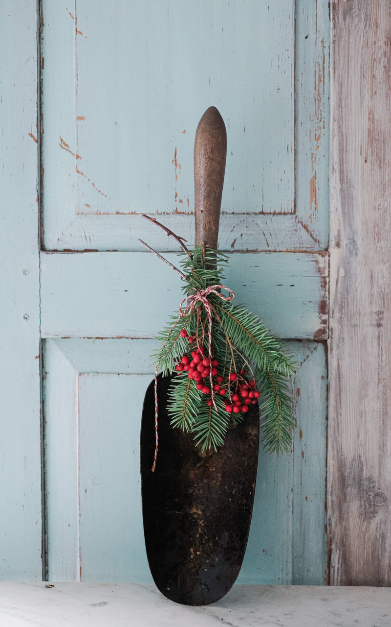 Vintage French Grain Scoop