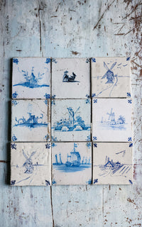Vintage Dutch Tile