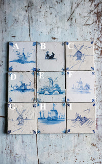 Vintage Dutch Tile