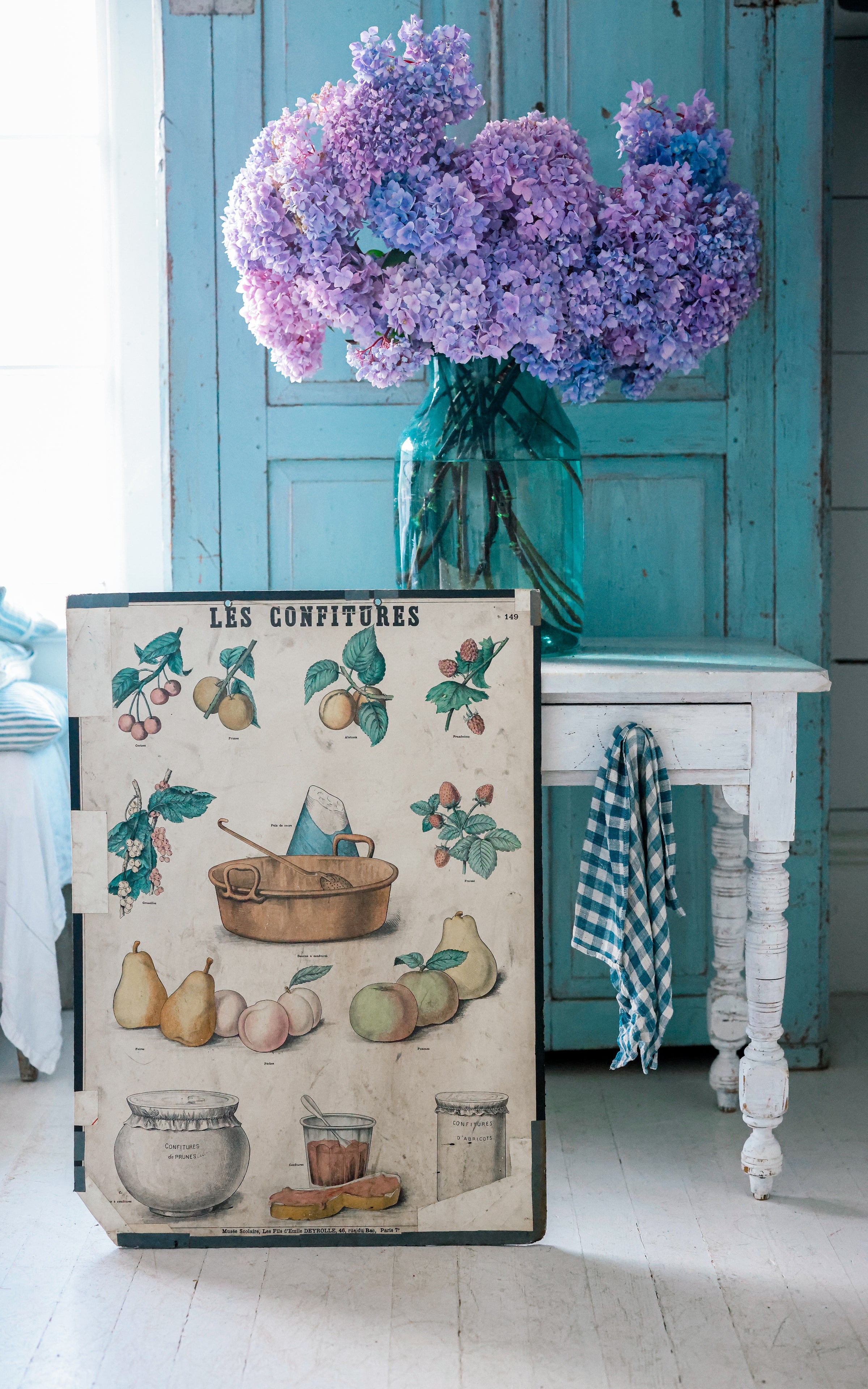 Vintage French School Poster Board