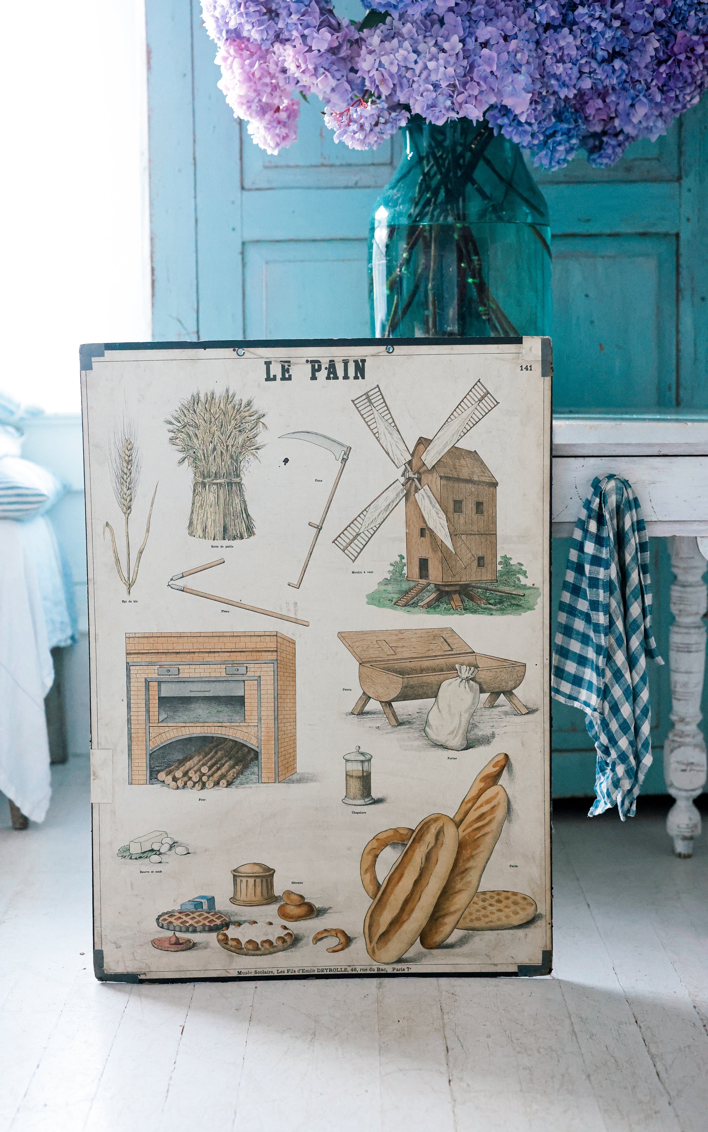 Vintage French Poster Board