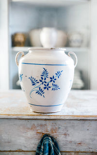 Vintage French Stoneware Pot
