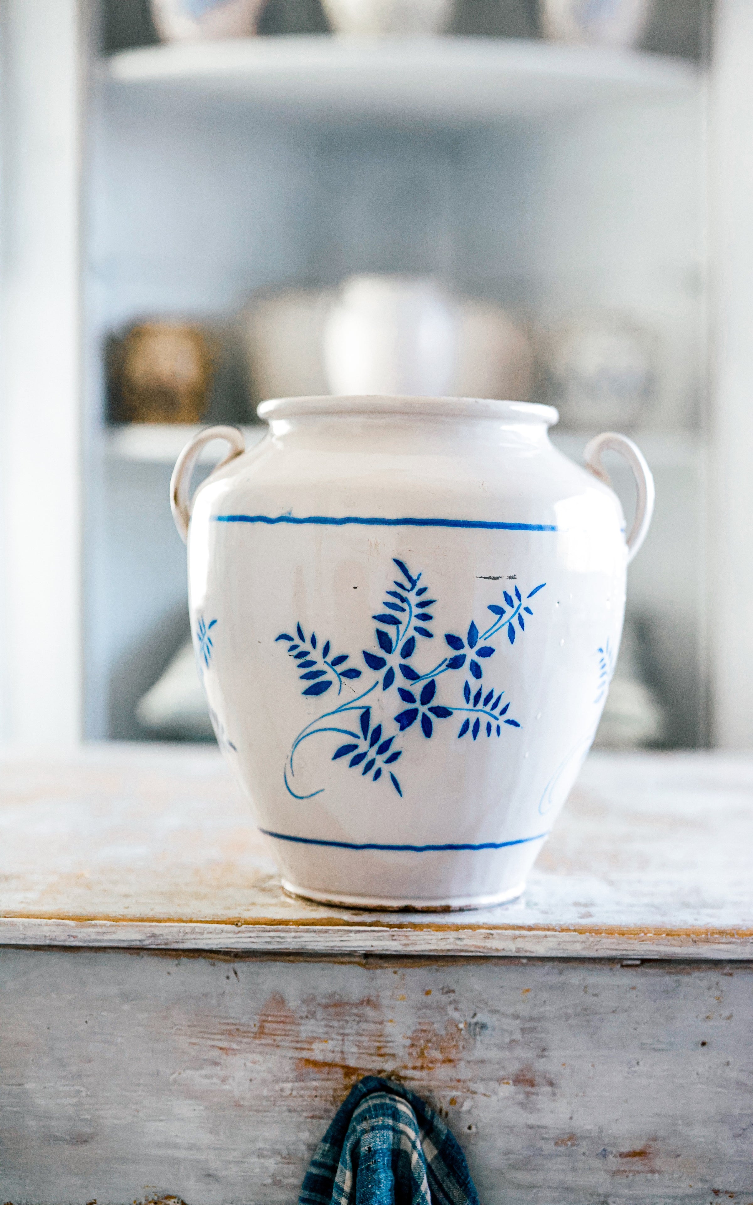 Vintage French Stoneware Pot