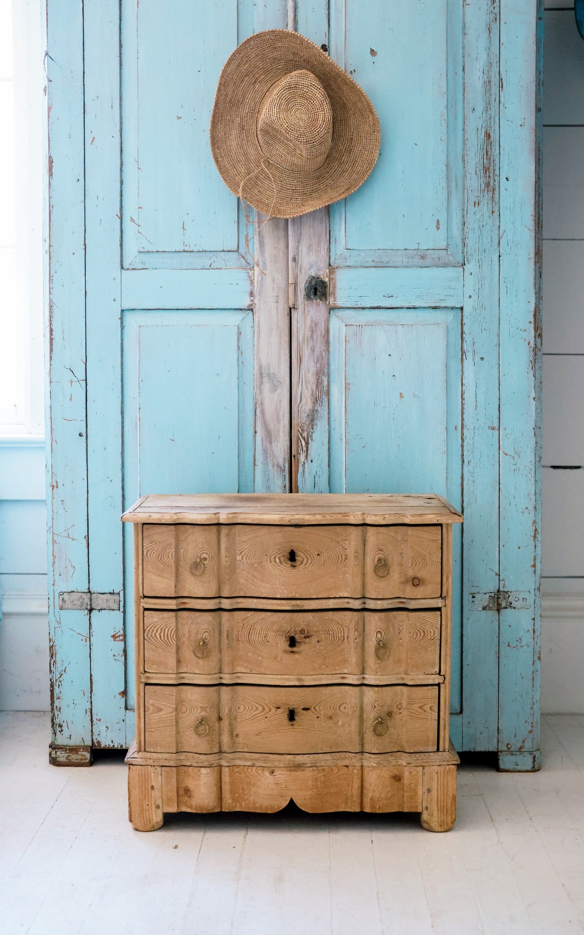 Petite Vintage Swedish Chest of Drawers