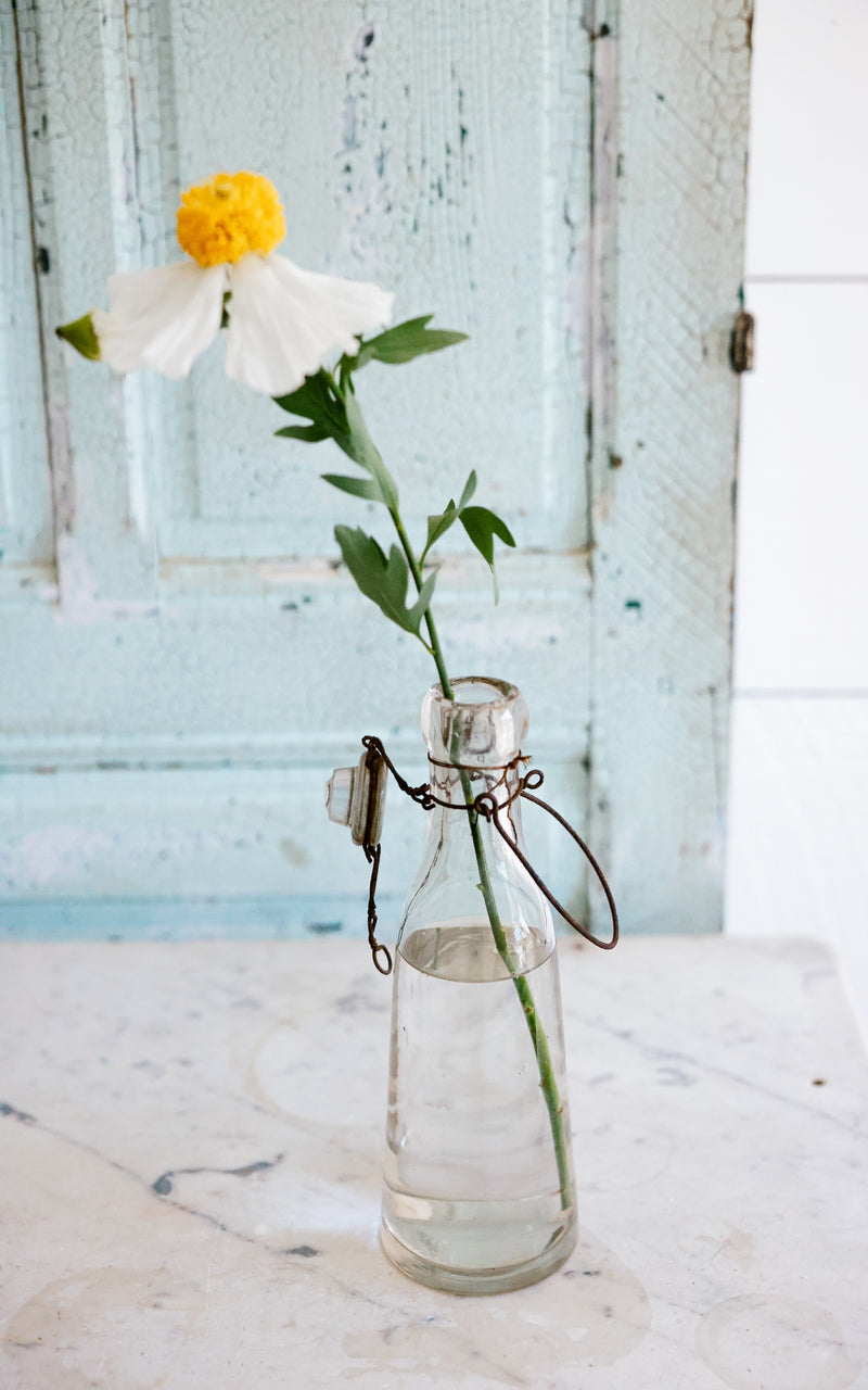 Vintage French Milk Jar