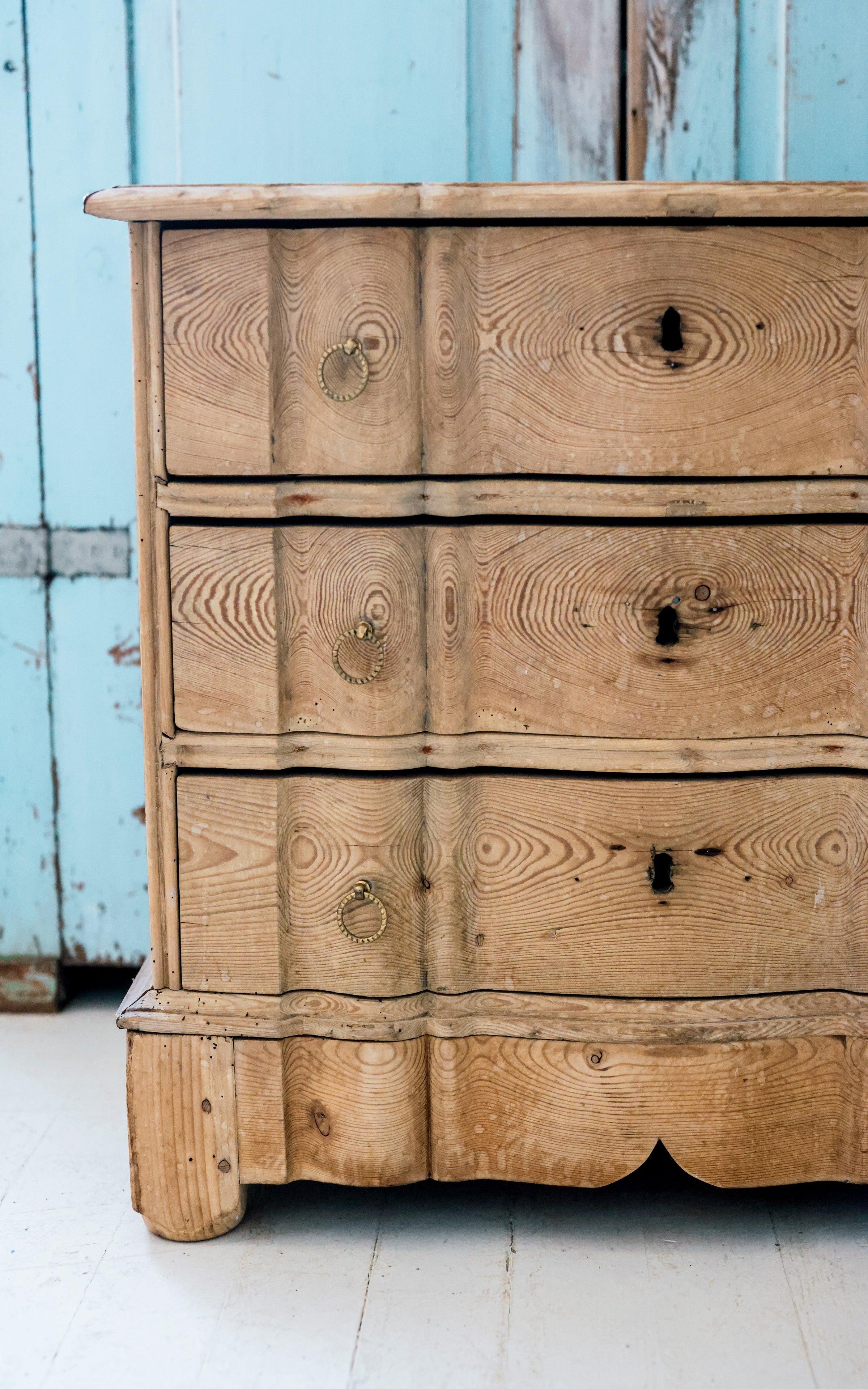 Petite Vintage Swedish Chest of Drawers