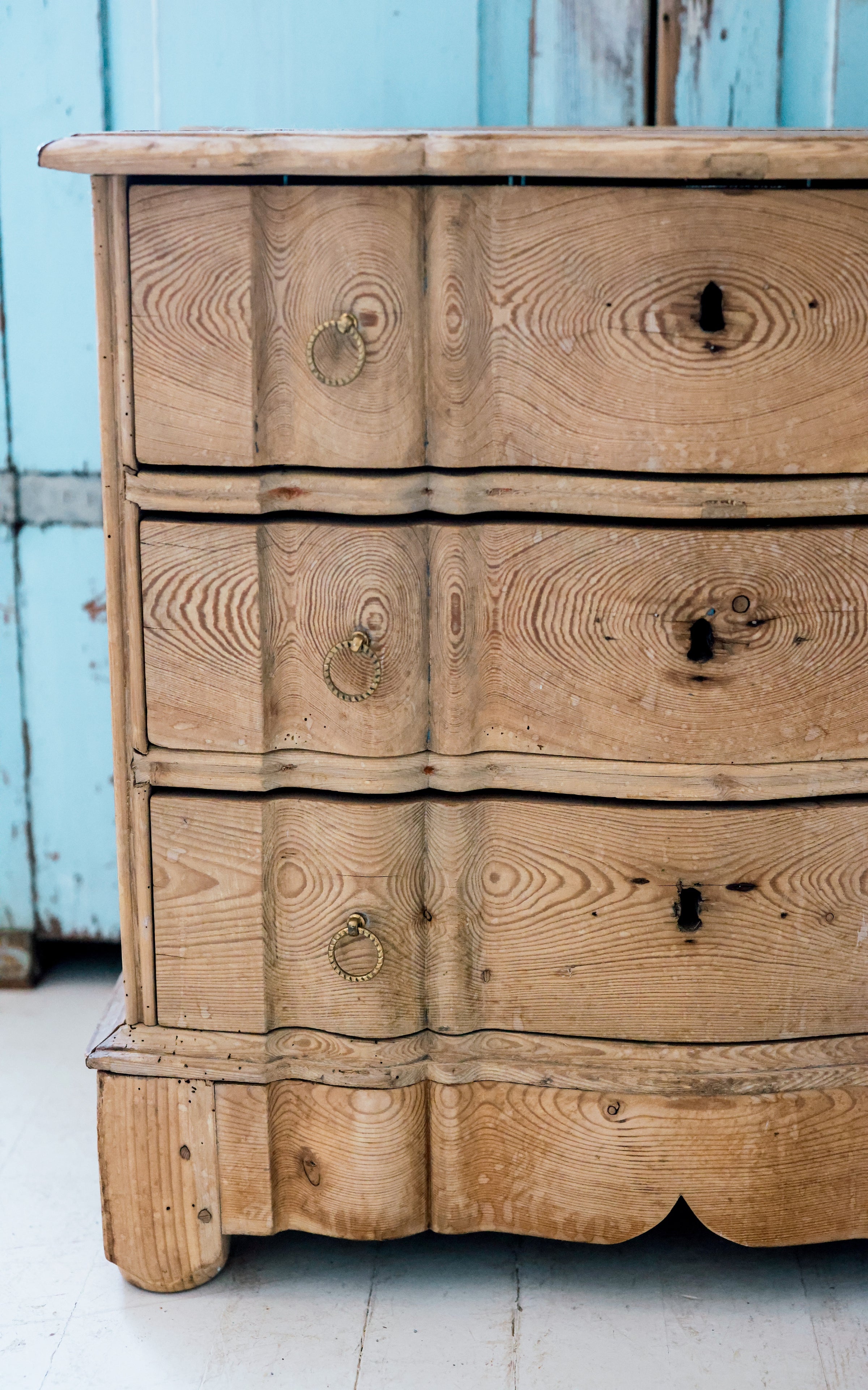 Petite Vintage Swedish Chest of Drawers