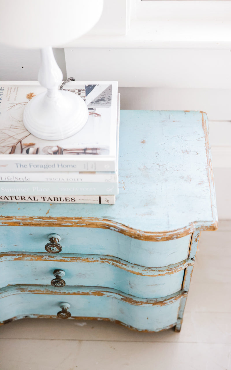 Petite Vintage Swedish Chest of Drawers