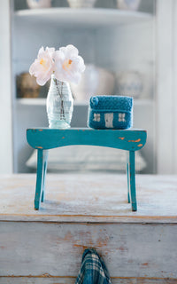 Petite Vintage Swedish Stool