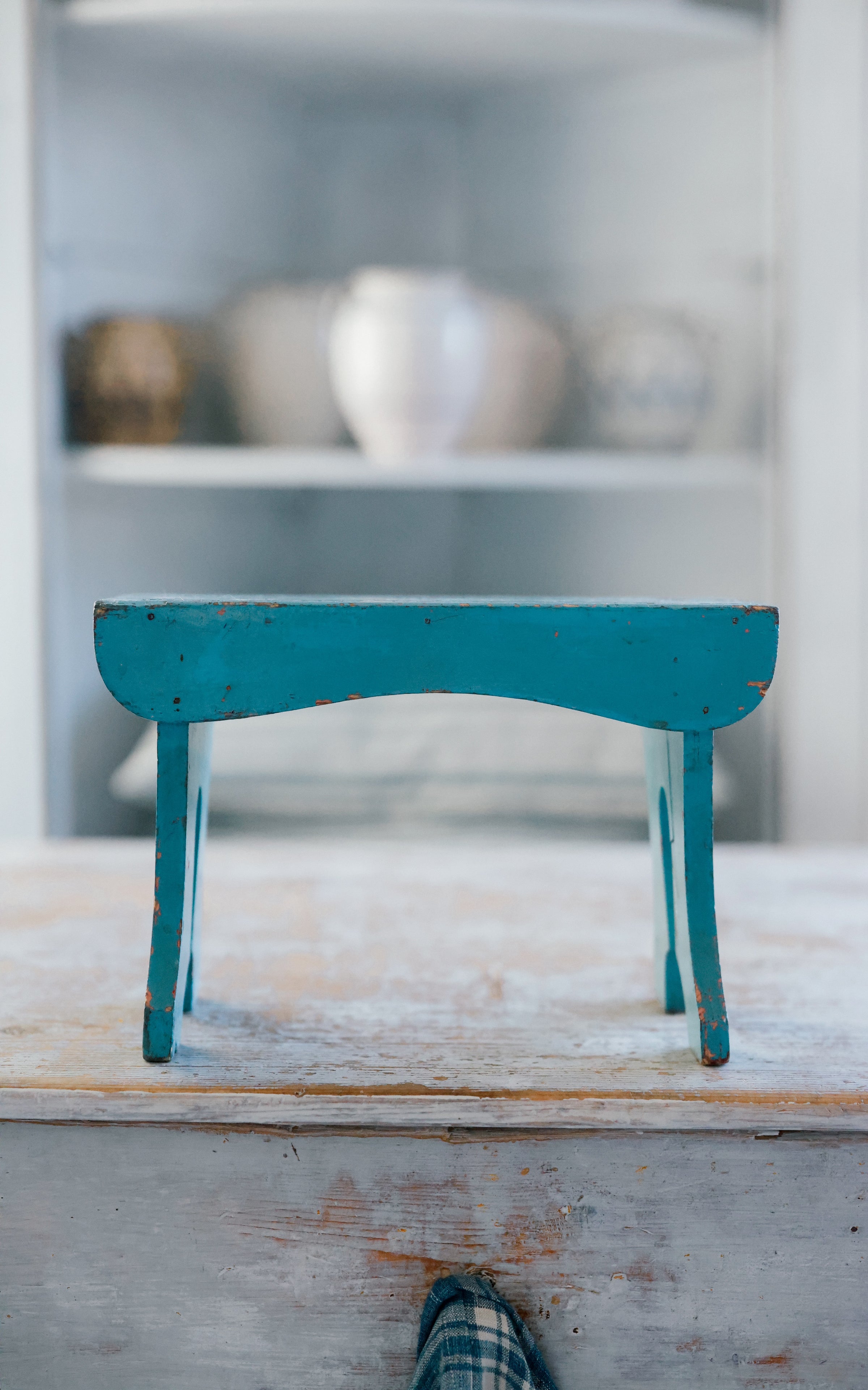 Petite Vintage Swedish Stool