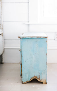 Petite Vintage Swedish Chest of Drawers